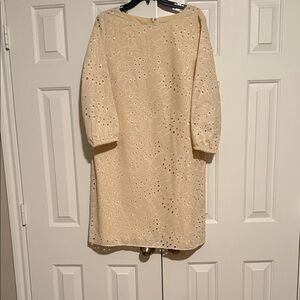 Preston & York Beige Embroidered Dress